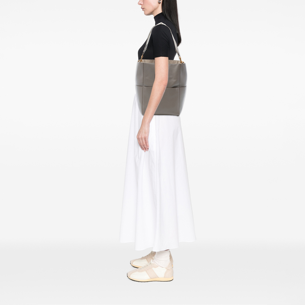 Pre-Loved Celine Medium Leather Seau Sangle Bucket Bag - Picture 7 of 8